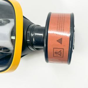 Masker Gas Hazmat perlindungan keselamatan kimia untuk masker wajah penuh asap beracun - Product Image 3