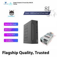 Little Bee Compact 1U Boîtier d'ordinateur de bureau Mini tour moyenne avec kit d'alimentation MicroATX pour MATX ITX en Stock