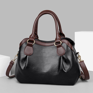 Hot Sale Guangzhou Wholesale PU Fashion Trends Ladies Handbag Luxury Design Women Bags Plush Bag - Product Image 1