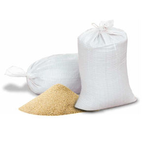 Sacs tissés en PP laminés de couleur, résistants, personnalisés avec logo, en gros, 25/50 kg, taille personnalisée pour la farine et les engrais - Product Image 5