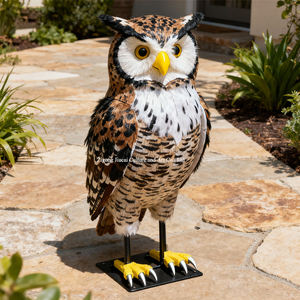 โมเดลนกฮูกอนิมาทรอนิกส์จำลองนกเหมือนจริงตามสั่งสำหรับใช้ในร่ม/กลางแจ้งในสวนห้างสรรพสินค้านิทรรศการทางการศึกษา - Product Image 4