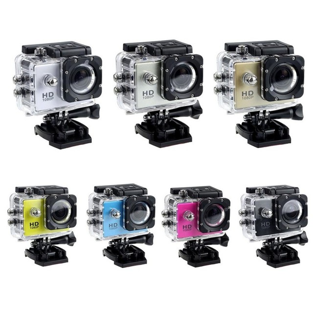 Factory Promotion Hottest 1080p Ultra HD 2.0 LCD Waterproof Sport Action Camera with MicroSD