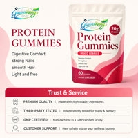 OEM ODM Compléments Personnalisés en Gros Certifiés Multiples Gommes Protéinées au Whey HALAL COA GMP NSF Support Usine