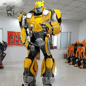 आधुनिक Cosplay रोबोट कवच सूट पहनने योग्य ट्रांसफॉर्मर रोबोट कॉस्टयूम वयस्कों के लिए
