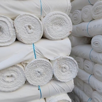 Tissu Pongee Non Blanchi en Polyester 100% 100D 210T Tissé, Ignifuge, Imperméable et Respirant pour Doublure – Vente en Gros
