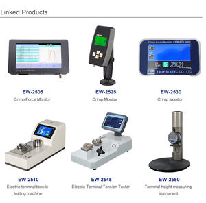 Zug festigkeit prüfmaschine EW-2585-1 max. 980N Crimped Cable & Wire <span class=keywords><strong>Pull</strong></span> Force Tester - Product Image 4