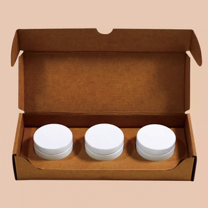 Recycled Custom Print Logo <strong>Double</strong> <strong>Wall</strong> Corrugated Paper Shipping Candle Gift <strong>Box</strong> for Candles - Product Image 4