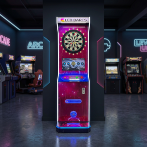 Máquina de Dardos Electrónica Leo Darts, Juego de Habilidad con Canje de Boletos y WiFi, en Inglés, para Centros de Entretenimiento Familiar - Product Image 5