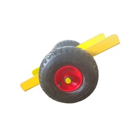 Chariot de panneau de cloisons sèches avec pneus pneumatiques capacité de charge 200kg chariot de panneau chariot