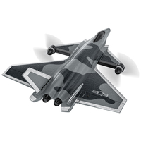 Avion RC KF700 J20 2.4G 6CH, planeur radiocommandé à aile fixe en mousse, jouet d'extérieur pour enfants