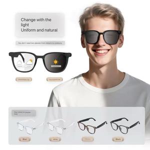 <span class=keywords><strong>Gafas</strong></span> Bestseller Transfronterizas GS07 con Montura de Bambú, Lentes Graduadas con Traducción IA, Reproducción de Música y Llamadas - Product Image 4