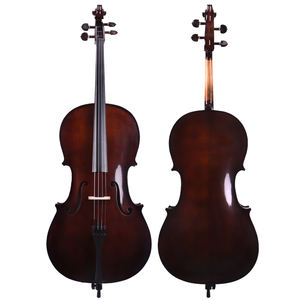 <span class=keywords><strong>Prix</strong></span> bas <span class=keywords><strong>violoncelle</strong></span> <span class=keywords><strong>d</strong></span>'incrustation en bois massif brillant brun de haute qualité 1/8-4/4 Design rétro fait à la main adulte enfant <span class=keywords><strong>d</strong></span>ébutant prêt au Test - Product Image 1