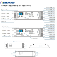 Decodificador PWM DMX512 y RDM de 5 canales, pantalla digital XLR3 RJ45, RGB/ RGBW, luz LED inteligente, 12-48V CC, 12 V, 12 V, 12 V, 12 V, 2 canales, 12 V, 12 V, 12 V, 12 V, 12 V, RGB, RGBW, 12 V, 12 V, 12 V, 12 V, 12 V, 12 V, 2, 12 V, 2, 2, 2