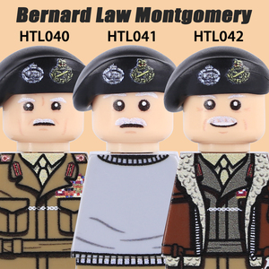 <span class=keywords><strong>WW2</strong></span> Quân Đội Anh binh sĩ Mini hành động xây dựng khối khối thống chế bộ binh đồng phục quân đội sĩ quan gạch đồ chơi - Product Image 3