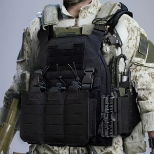 เสื้อกั๊กยุทธวิธีน้ำหนักเบาสำหรับขายส่ง ใช้งานกลางแจ้งอเนกประสงค์ ทนทานต่อการสึกหรอ พร้อมช่องใส่แม็กกาซีนแบบปลดเร็ว - Product Image 2