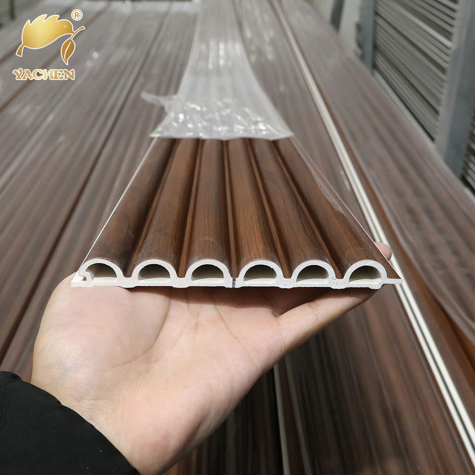 China Supply Fluted Wall Panel Cladding Wood Plastic Composite WPC Wall ...