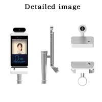 Alcoholímetro Digital con Control de Acceso WiFi, Cámara Dual, Pantalla Táctil LCD de 8 Pulgadas, Cubierta Metálica, Diseño Robusto para Conductores, Android