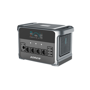 Sorein 2400w <b>Solar</b> Power Station 2000w Battery Portable <b>Solar</b> Generator 2kw Power Station - Product Image 1