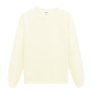 เสื้อยืดคอกลม แขนยาว ทรงยูนิเซ็กซ์ ผ้าเนื้อเพิร์ลเกรน 310 แกรม ชายเสื้อเรียบ - Product Image 1