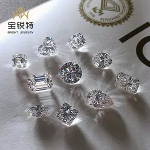 Loose Lab Grown Diamond 0.5-5 Carat GH VS Fancy Shape Diamond HPHT CVD Diamond Price
