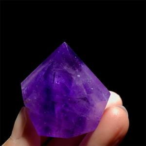 Pierre de guérison de haute qualité en gros, pointe d'améthyste, <span class=keywords><strong>prix</strong></span> des cristaux, tour d'améthyste violette, pointe de cristal, <span class=keywords><strong>baguette</strong></span> pour la décoration - Product Image 2