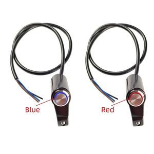 Accessoires de modification de moto : interrupteur autobloquant pour phares, interrupteur en alliage d'aluminium, interrupteur autobloquant pour projecteur - Product Image 2