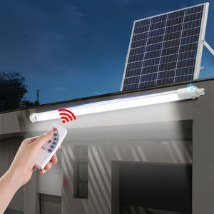Lámpara Solar Colgante TSINYE con Panel Solar para Interiores y Exteriores, IP65, con Control Remoto, Encendido Automático del Anochecer <span class=keywords><strong>al</strong></span> <span class=keywords><strong>Amanecer</strong></span> - Product Image 1