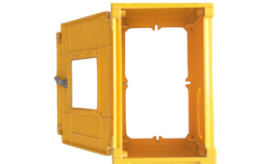 Kotak <span class=keywords><strong>Meter</strong></span> <span class=keywords><strong>Gas</strong></span> Luar Ruangan IP54 Kustom, Terpasang di Dinding, Baja Anti Karat, Tahan Air untuk Pasokan <span class=keywords><strong>Gas</strong></span> Hunian yang Aman - Product Image 4