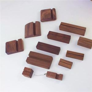 Support de téléphone en bois fait main, gravure laser gratuite, support de téléphone portable, support photo en bambou - Product Image 6