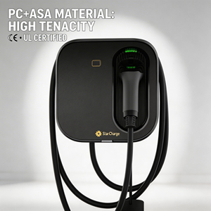 Station de charge rapide AC triphasée Starcharge Artemis 11 kW, design fin et peu encombrant, protection de sécurité, station de charge pour véhicules électriques - Product Image 2