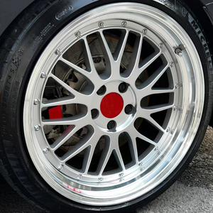 Velg Mobil Penumpang 17 18 19 20 Inch 5x114.3 5x112 5x120 <span class=keywords><strong>Chrome</strong></span> Alloy Forged untuk BBS LM BMW AUDI Tesla - Product Image 2