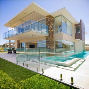 Fixations en verre balustrades avec robinet en verre balcon balustrade - Product Image 3