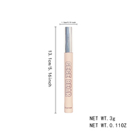 Nouveau produit en Chine Mini mascara imperméable épais naturel sec pour boucler durable Mascara vegan brun avec logo