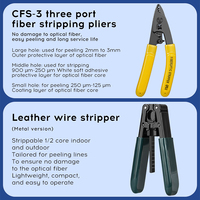 COMPTYCO FTTH 23pcs Fiber Tool Kit Optical Fiber Splicing Tool Box Fiber Cleaver VFL OPM Optic Tool Kit Box Kit Fibra Optica