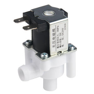 Vanne solénoïde à pression nulle DC24V Pièces de distributeur d'eau Résistante aux hautes températures Sortie d'eau - Product Image 1