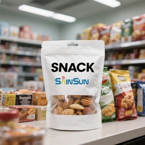 Customized Eco-Friendly Aluminum Foil <b>Zip</b> Lock Stand-up Pouches 3.5g & 7g for Chewing Gum Sushi Milk - Product Image 3