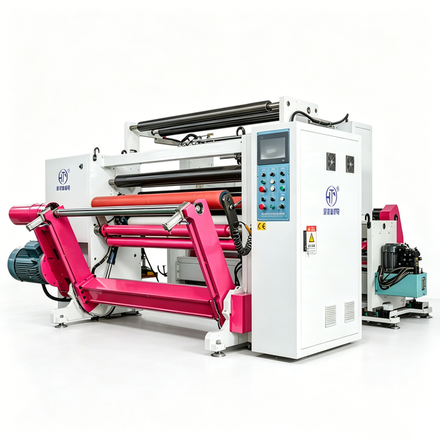 HJY-FQ17  Big Diameter Film Slitting Rewinding Machine