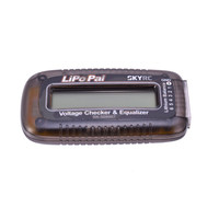 Vérificateur de tension de batterie LiPo SKYRC LiPo Pal 2S-6S avec fonction d'équilibrage des cellules, moniteur de tension LCD pour drone FPV, voiture RC, avion