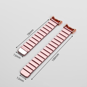 Cinturino di ricambio per orologio in metallo per <span class=keywords><strong>Mi</strong></span> Band 8 cinturino intelligente magnetico per <span class=keywords><strong>Mi</strong></span> <span class=keywords><strong>9</strong></span> - Product Image 3