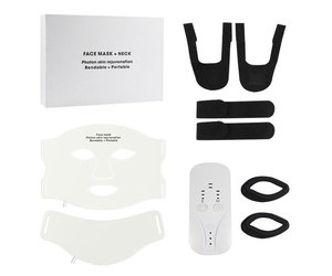 Appareil de rajeunissement cutané Photon, masque facial en silicone portable et flexible avec thérapie lumineuse multi-modes pour usage domestique, beauté étonnante - Product Image 3