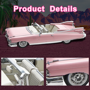 Piececool <span class=keywords><strong>Cadillac</strong></span> Serie 62 Convertibile, Puzzle 3D in Metallo, Kit Modello Auto Classica Fai-da-Te, Giocattolo di Assemblaggio in Acciaio Inossidabile per Adulti - Product Image 5