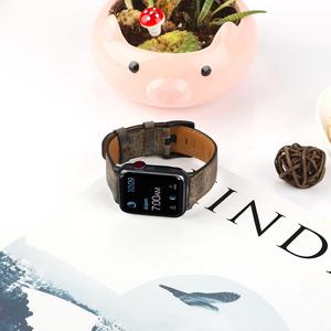 USENGKA High-end Genuino <span class=keywords><strong>Cinturino</strong></span> di Vigilanza del Cuoio 38mm/42mm/40mm/<span class=keywords><strong>44mm</strong></span> Per cinturini Per Orologi In <span class=keywords><strong>Pelle</strong></span> <span class=keywords><strong>Apple</strong></span> - Product Image 4
