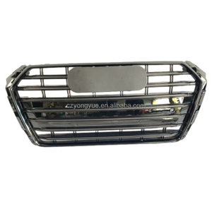 Griglia anteriore S4 griglia auto di ricambio Gloss nero cromato <span class=keywords><strong>A4</strong></span> griglia anteriore per <span class=keywords><strong>Audi</strong></span> <span class=keywords><strong>A4</strong></span> B9 2016 2017 <span class=keywords><strong>2018</strong></span> - Product Image 2