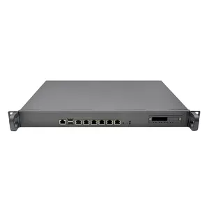 Oem Odm HD Graphics USB 2400MHz 64GB Memory Barebone 1u Rackmount Network Appliance Firewall Industrial PC