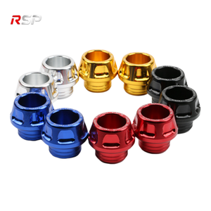 RSP Coppia di Tappi Decorativi Universali in Alluminio CNC per Forcella Anteriore Moto, Protezione Anticaduta, Ricambi - Product Image 6