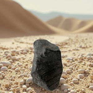 Prezzo economico Meteorite naturale minerale di diverse forme Meteorite nero naturale - Product Image 6