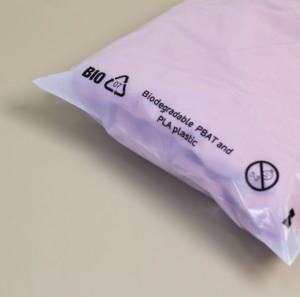 أكياس بسحاب قابلة للتحلل الحيوي والتحويل إلى سماد من PLA ونشا الذرة، بسحابات بلورية ونقش بارز، سمك 0.03 مم، متوفرة بخدمات <span class=keywords><strong>OEM</strong></span>/ODM للملابس - Product Image 4