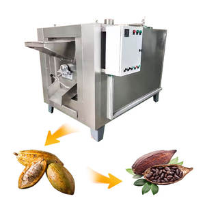 Máquina Tostadora de Frutos Secos Multifuncional Pequeña, para Cacao, Avellanas, Almendras, Piñones, Cacahuates, Granos de Cacao, Soja, Aplicación en Panadería 304 - Product Image 1