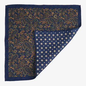 पुरुषों की फैशन शाम को मुद्रित स्बन रेशम की जेब वर्ग और हैंडकरर वर्ग स्कार्फ और हैंडकर्सर वर्ग स्कार्फ - Product Image 3