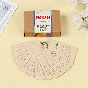 Customized Creative Eco Friendly Plant Paper Products Plant <strong>Seed</strong> Paper <strong>Calendar</strong> for <strong>Advent</strong> <strong>Calendar</strong> - Product Image 2